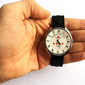 Vintage Watch - Glasnost Perestroika - watch watch Mens watch Mechanical watch men's watch "Raketa" image 4