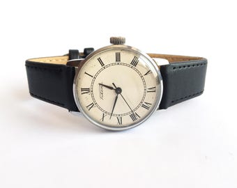 Vintage Men's watch Raketa, Vintage watch for men, Retro watch men, Old watch for men, Collectible watch, Mechanical masculine watch