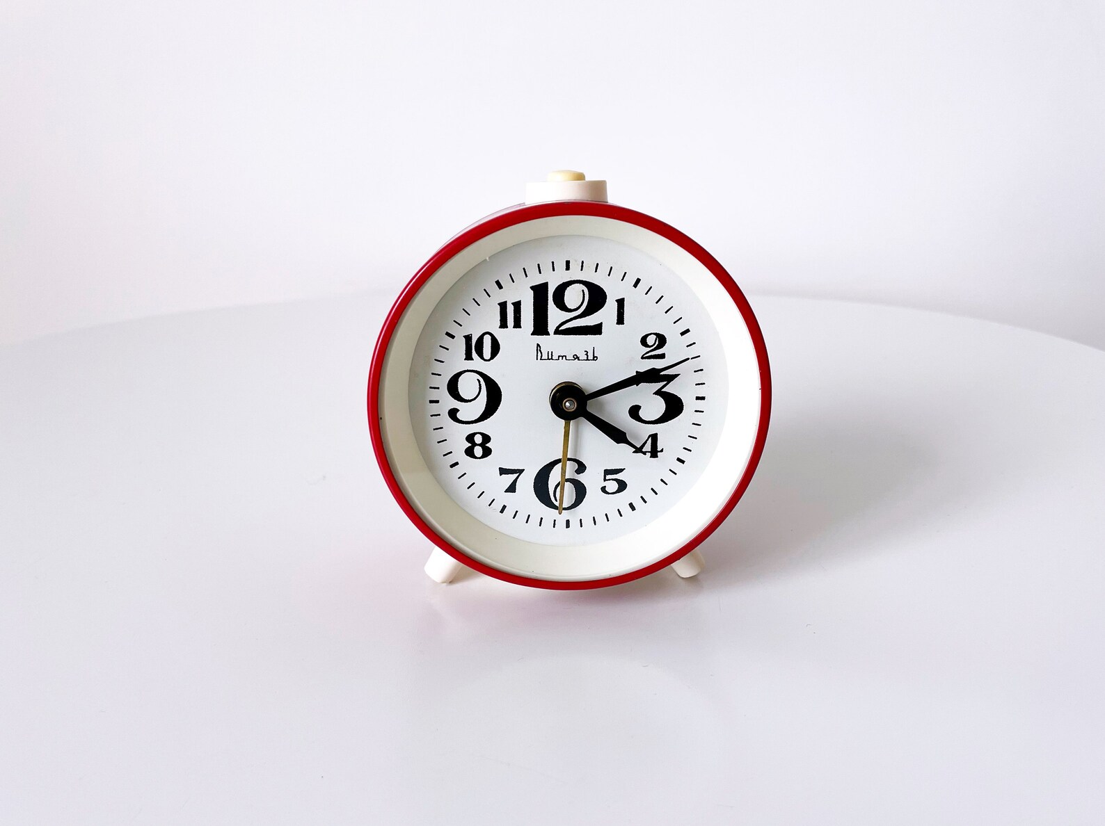 Vintage Russian Alarm Clock vytyaz. Soviet Alarm Etsy