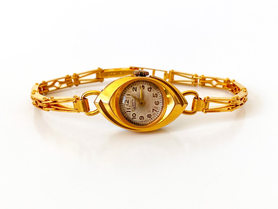 Gold Vintage Watch. Soviet Watch Women's Watch Etsy
