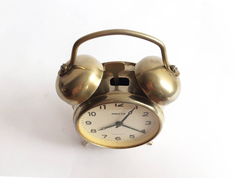 Vintage Russian Alarm Clock raketa. Soviet Alarm Etsy
