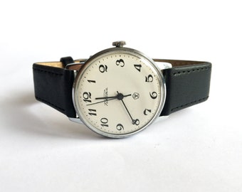 Vintage Men's watch Raketa, Mechanical Men's watch, Retro watch for men, Father's day gift, Personalized gift, Masculine watch, Vintage gift