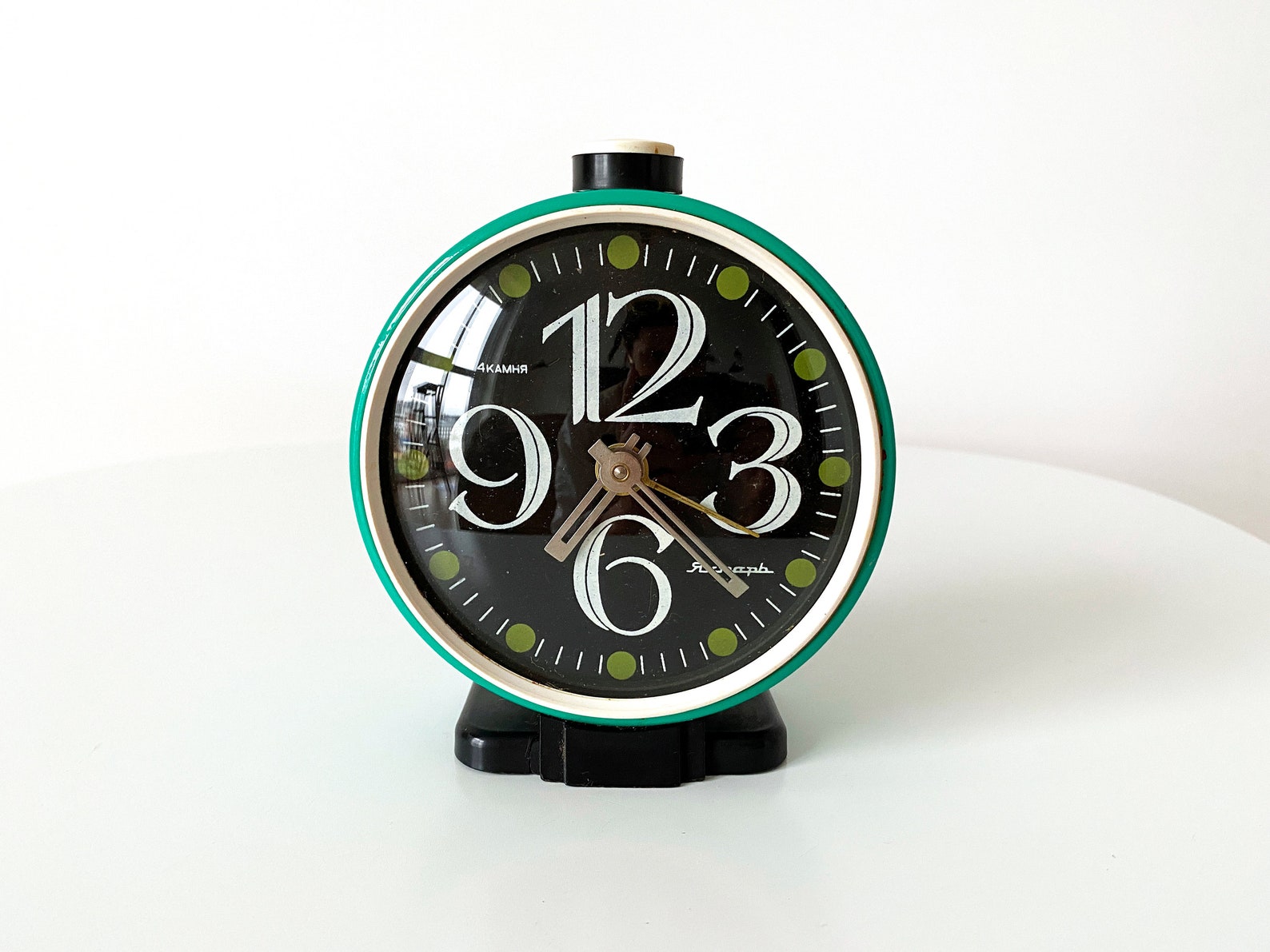 Soviet Alarm Clock yantar. Vintage Russian Alarm Etsy