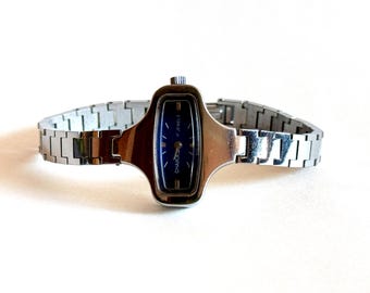 ON SALE. Silver women&#39;s vintage watch. Women watch, Women&#39;s antique watch, Vintage watch, wrist watch &quot;Chaika&quot;