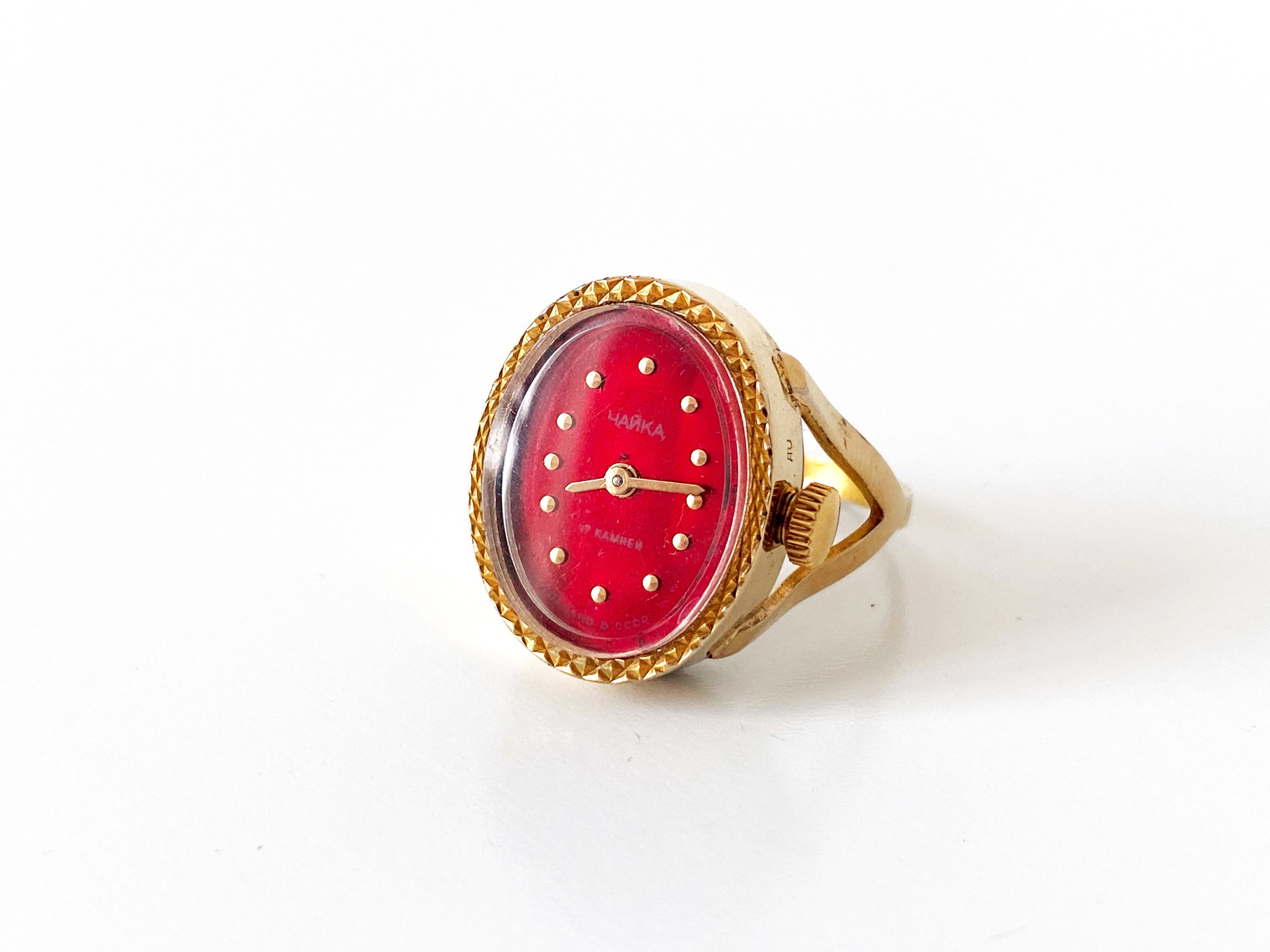 Anello-orologio Al Dito - Design Unico, Movimento Al Quarzo, Perfetto Come Regalo Per Lui E Lei