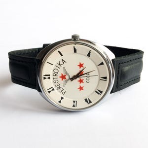 Vintage Watch - Glasnost Perestroika - watch watch Mens watch Mechanical watch men's watch "Raketa" image 1