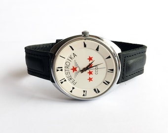 Vintage Watch - Glasnost Perestroika - watch watch Mens watch Mechanical watch men's watch "Raketa"