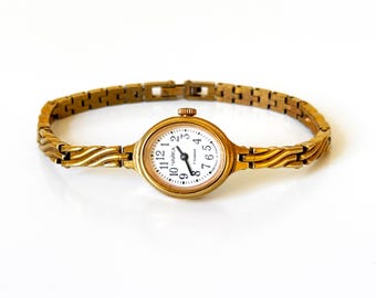 Vintage watches for women, vintage gold watch, dainty gold watch, vintage gold watch women, tiny watch for woman, small lacy gold watch