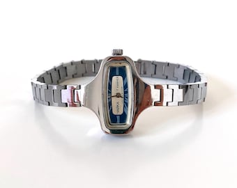 Vintage watches for women, Chaika watch, Dainty watch, Womens silver watch, Antique women's watch, petite watch, Mother's Day gift