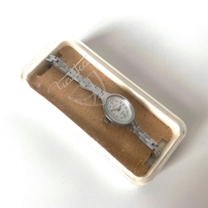 Small watch, silver Vintage Watches For Women With White Dial, Mechanical Wrist Watch For Woman, Tiny Women Vintage Watch, antique Watch image 10