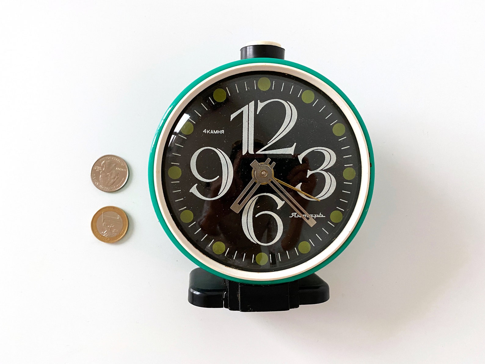 Soviet Alarm Clock yantar. Vintage Russian Alarm Etsy