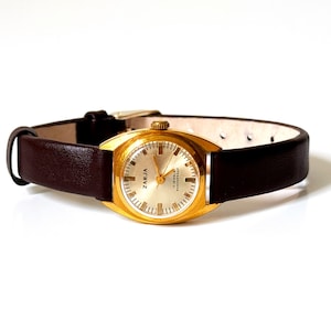 Women&#39;s Vintage Watches, Antique Watches, Retro Watches, Mechanical Watches, Golden Timepieces, Gold Dress Watches, Dainty Small Watch