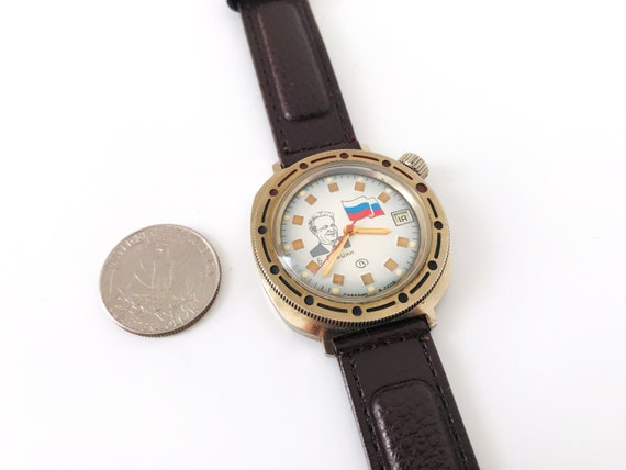 Vintage wrist watch. Old watch. Rare watch. Men's… - image 3