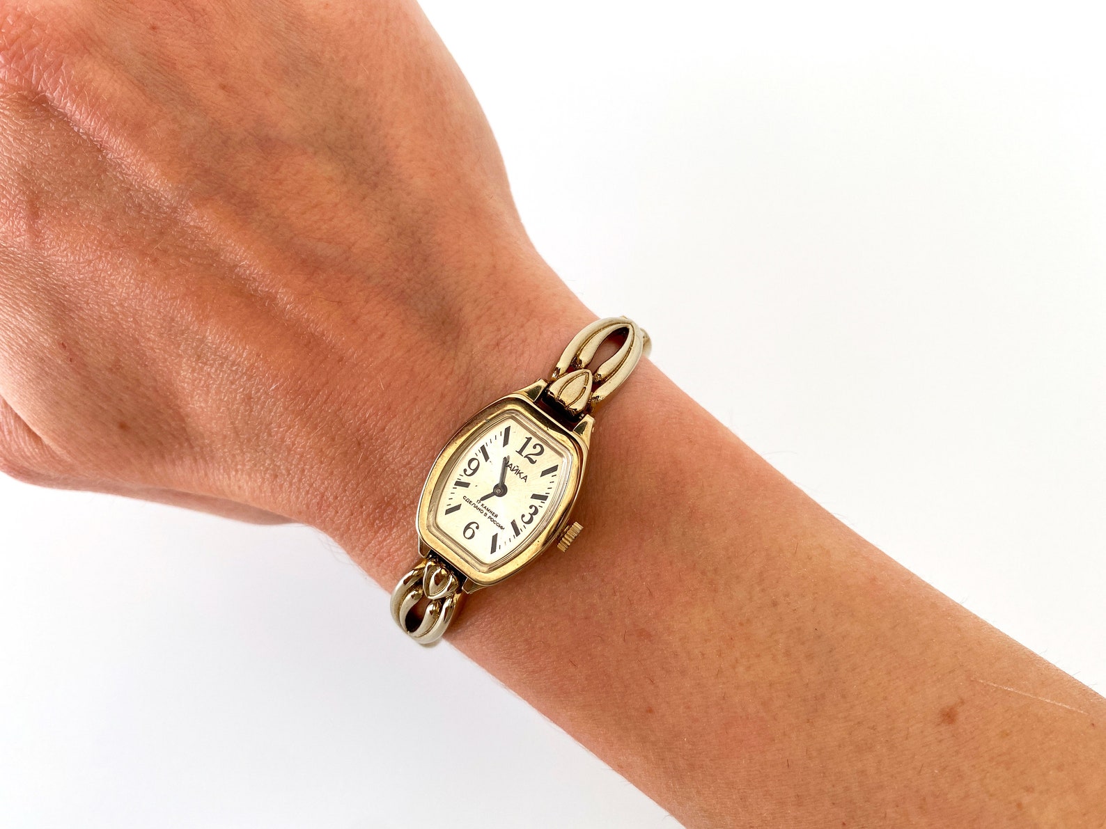 Vintage Women's Watch Gold Vintage Watch. Soviet Retro Etsy