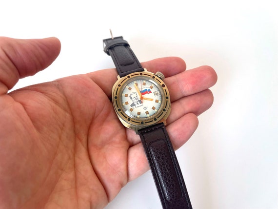 Vintage wrist watch. Old watch. Rare watch. Men's… - image 6
