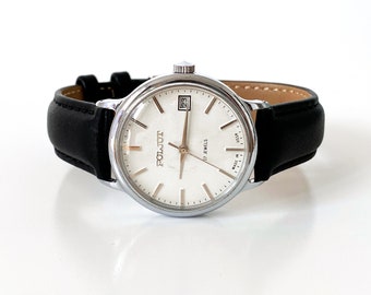 Vintage watch, Poljot watch, Ultra rare watch, Wrist watches for men, watch vintage, Mechanical watch, Retro watch, masculine watch