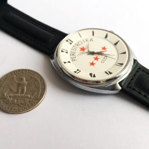 Vintage Watch - Glasnost Perestroika - watch watch Mens watch Mechanical watch men's watch "Raketa" image 3