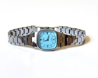 Vintage watches for women Chaika Vintage women's watch antique silver Dainty watch Small watch for women watch mother's gift for her