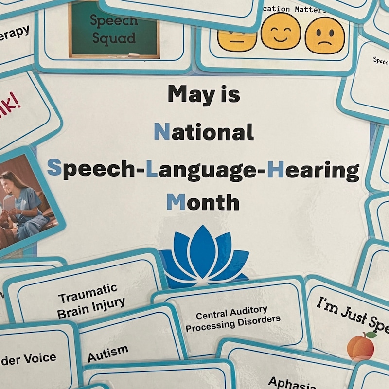 Better Speech and Hearing Month Poster - Etsy