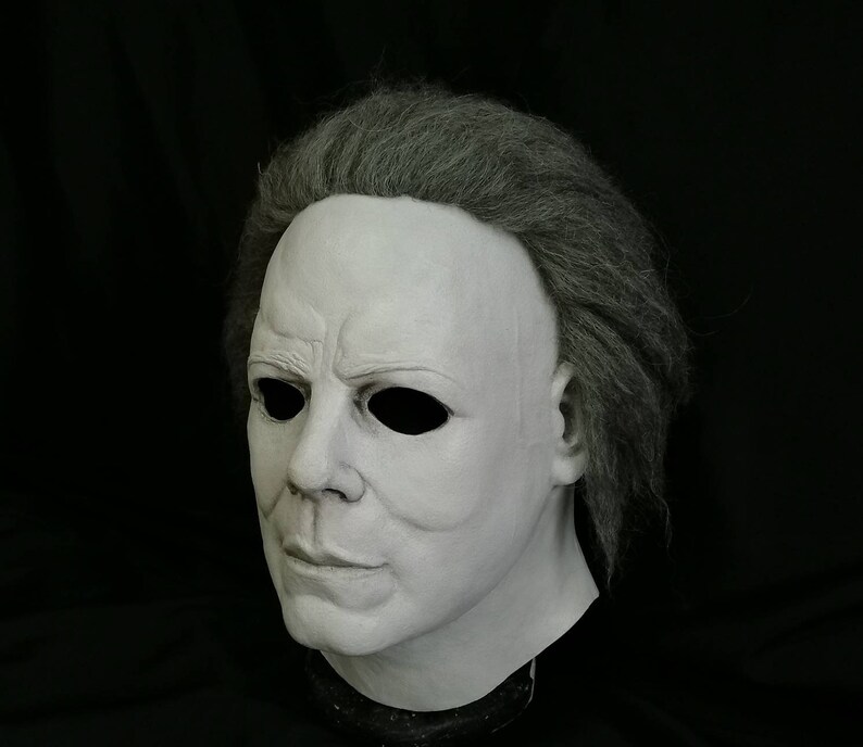 Michael Myers Doomed Clean Halloween Deluxe Latex Mask Etsy