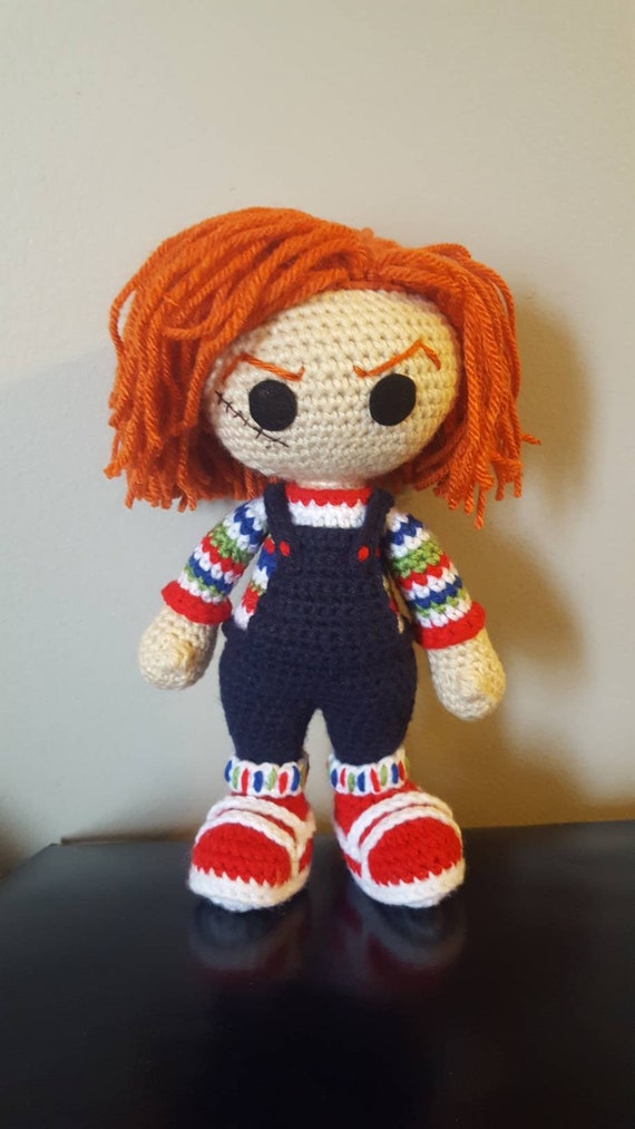 chucky crochet doll