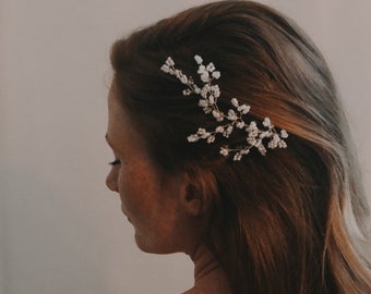 Vite per capelli di perla, accessorio per capelli da sposa, vite per capelli da sposa perla, accessorio per capelli di perla