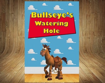 Toy Story Food Labels, Toy Story Food, Toy Story Sign, Toy Story Table Signs, Toy Story Food Signs, Toy Story Birthday, Bullseye