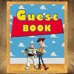 Toy Story Table Sign, Toy Story Guest Book, Toy Story Sign, Toy Story Guest, Toy Story Baby Shower, Boy Story Poster, Boy Story