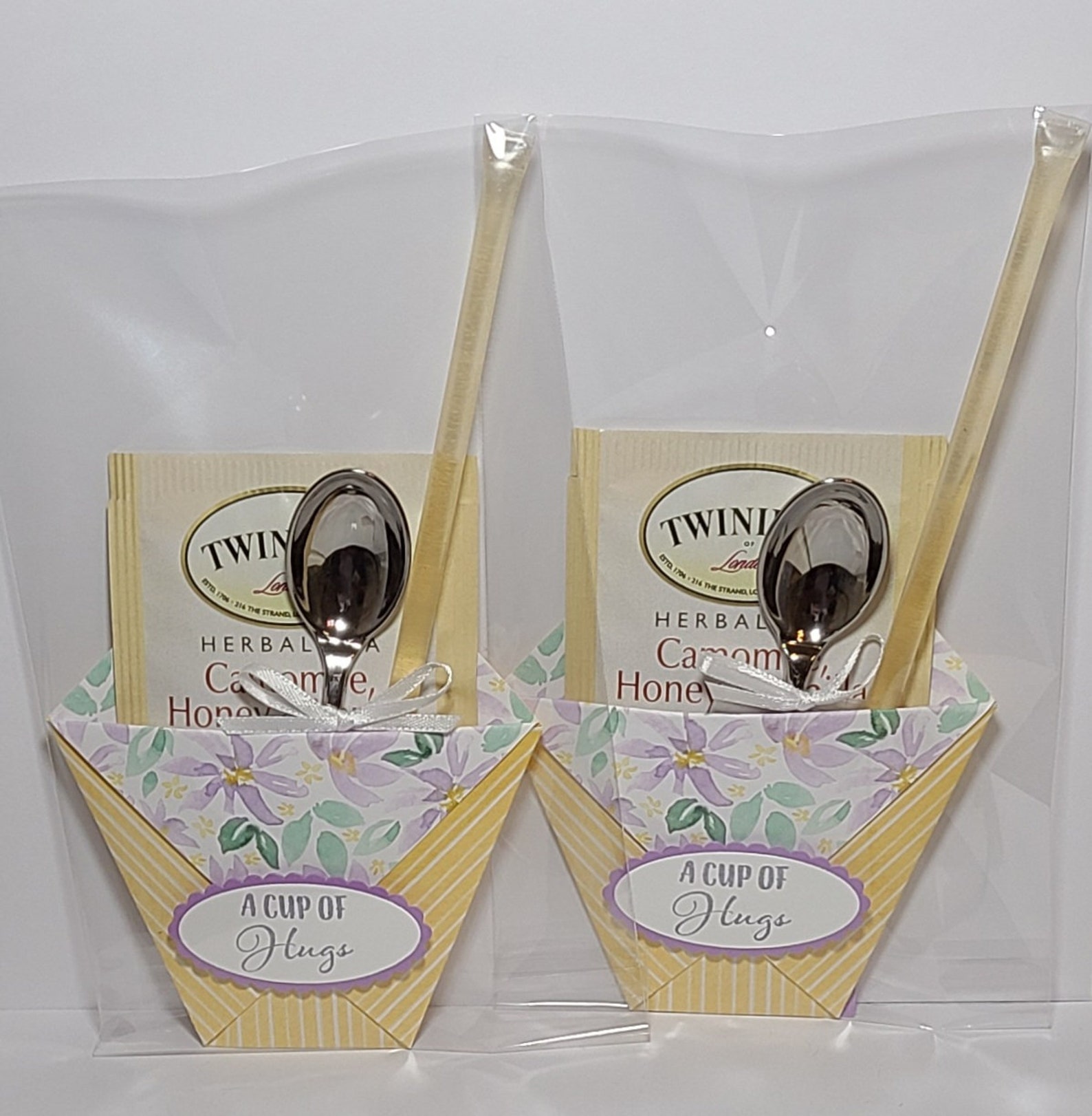 Tea Bag Gift Set A Cup of Hugs Etsy