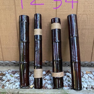 Handmade Bamboo Rainstick ** NEW STOCK and DESIGNS!!! **