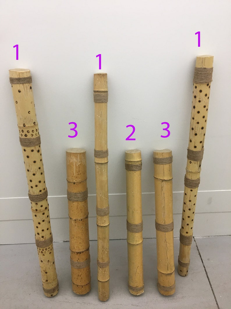 Handmade Bamboo Rainstick SALE Etsy