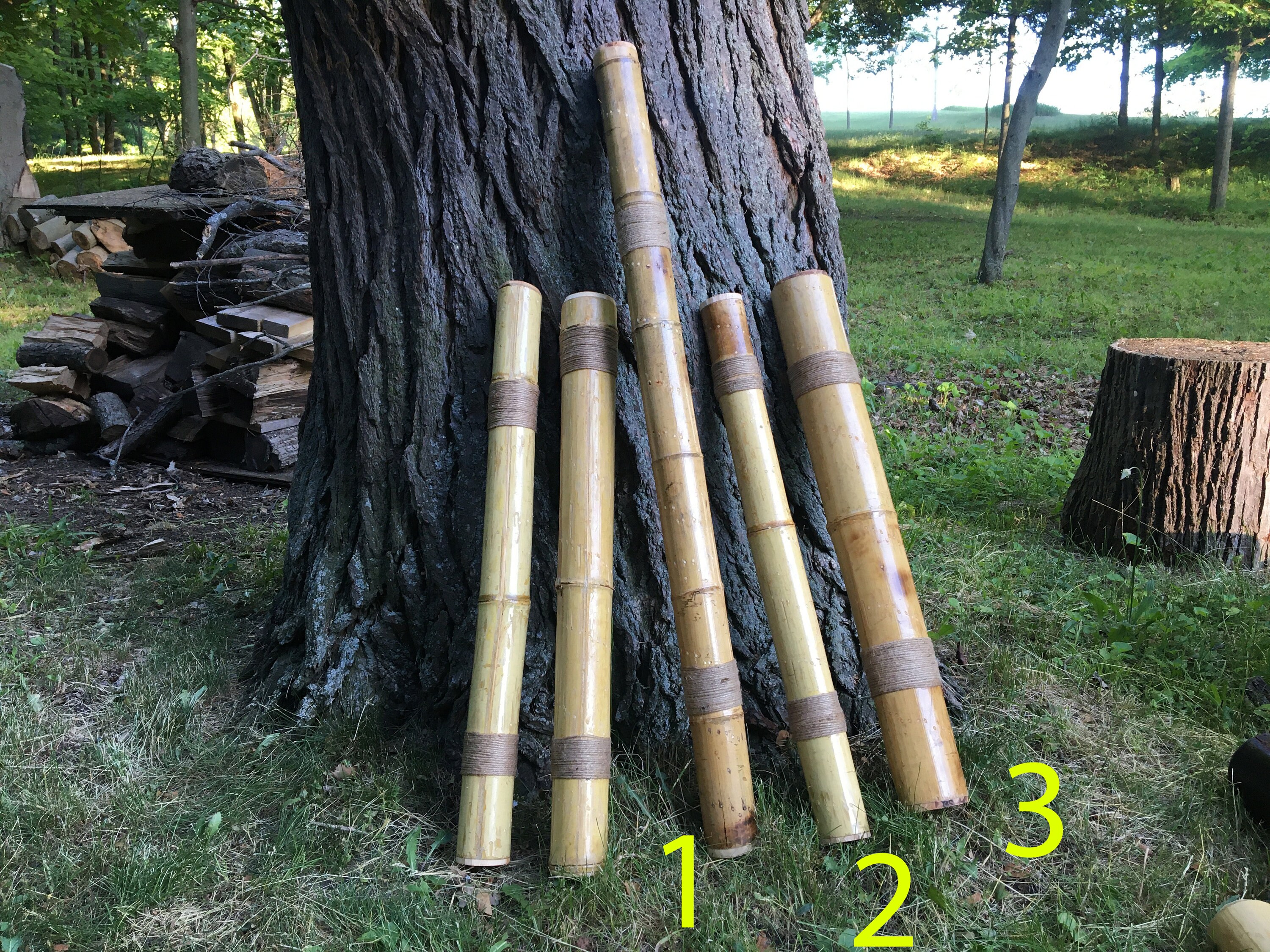 Handmade Bamboo Rainstick NEW STOCK and DESIGNS Etsy UK