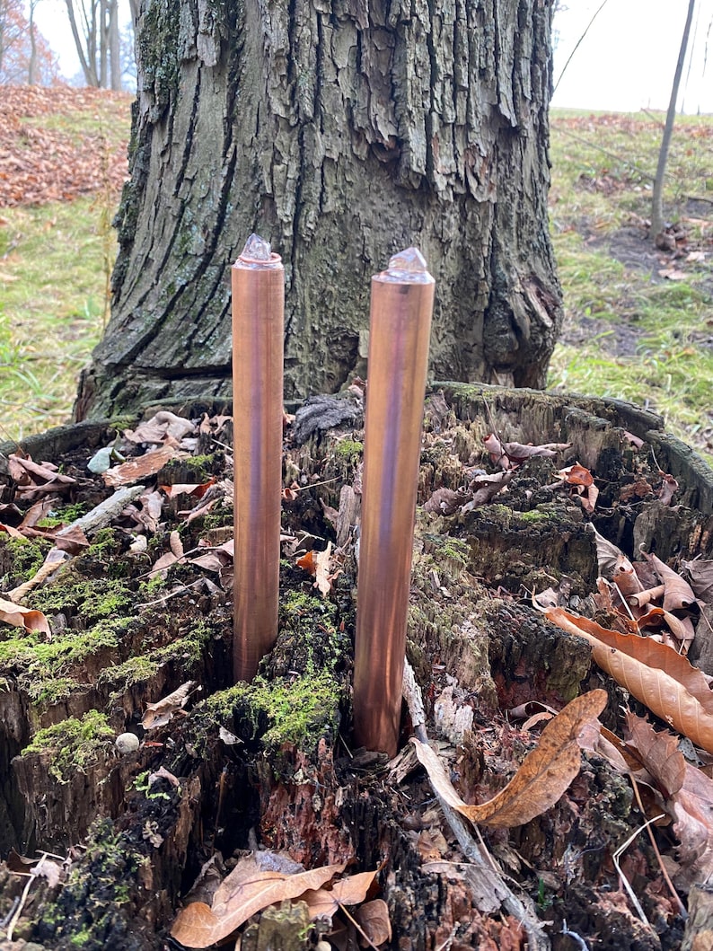 Tree Rods Natural Copper “ARROW” Cloud Buster - Etsy