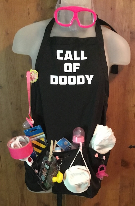 New Daddy Call Of Doody Baby Shower Funny Gag Gift Diaper Party A Present First Time Dad