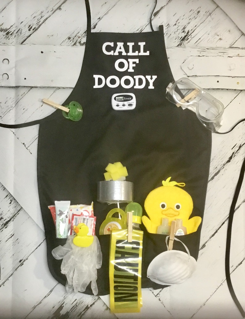 New Daddy Call of Doody Baby Shower Funny Gag Giftnew Dad Etsy