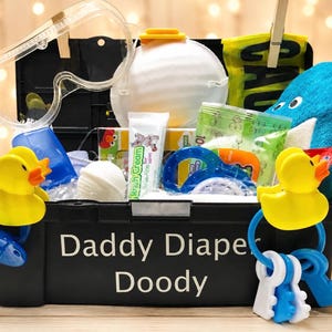 New Daddy Diaper Duty Toolbox Gift Set