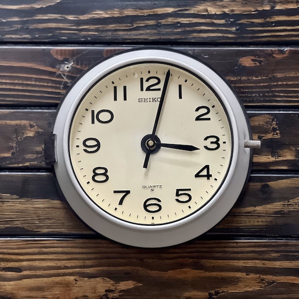 Antique Japanese Wall Clock Etsy