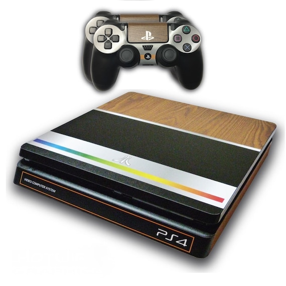 Ps4 Slim Skin Exclusive Retro Atari Style Skin With 2 Etsy