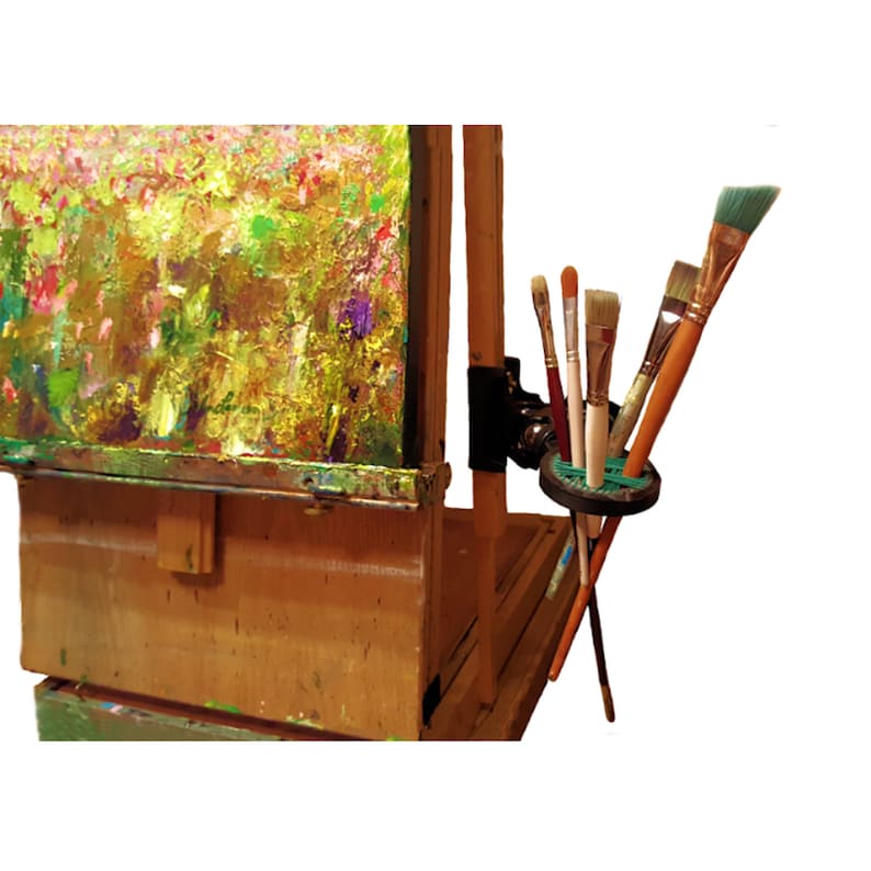 Jumbo Clip-on Paint Brush Holder for Easels image 8