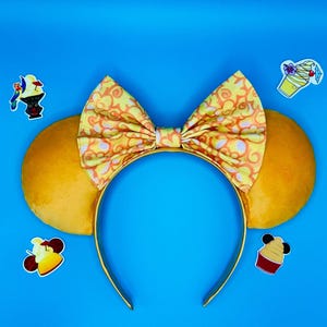 Disney popcorn ears, Disney ears, Minnie Ears, Hollywood Studios, Magic Kingdom, Epcot, park ears, snack ears