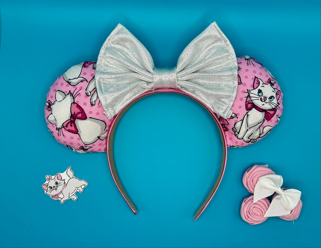 Marie the Cat Aristocat Paris France Mickey Mouse Ears, Disney Ears ...