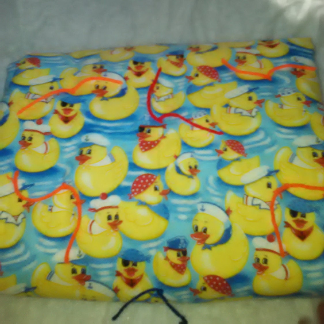 Rubber Ducky Baby Blanket Etsy
