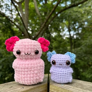Chonky Axolotl Crochet Pattern