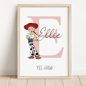 Toy Story Personalised Name Print | Toy Story room | Toy Story personalised | Children's Room | Woody | Buzz Lightyear | Nursery decor