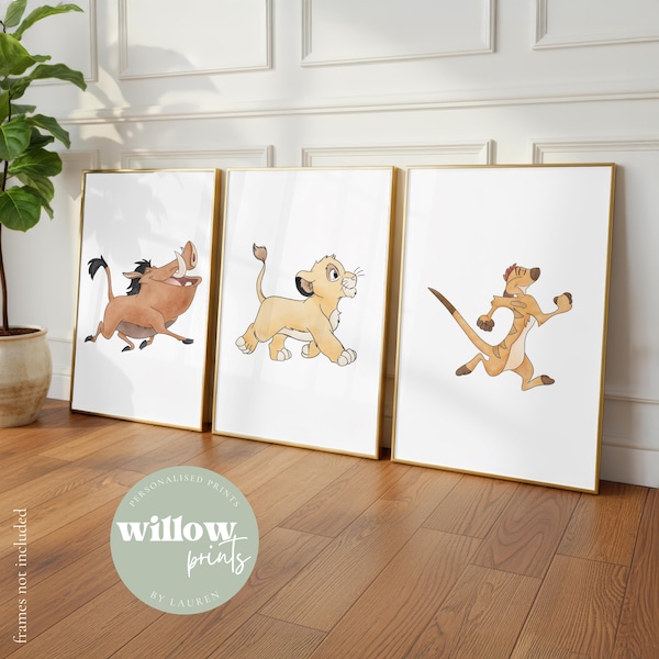 Lion King Inspired Print | Lion King Quote Print | Lion King Bedroom Print | Lion King Disney nursery | New baby gift | Personalised print