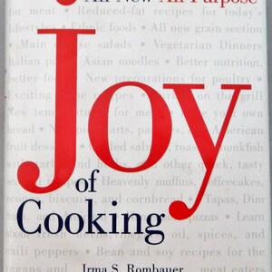 Joy of Cooking by Irma S. Rombauer, Marion R. Becker; 1997; Classic cook book essential