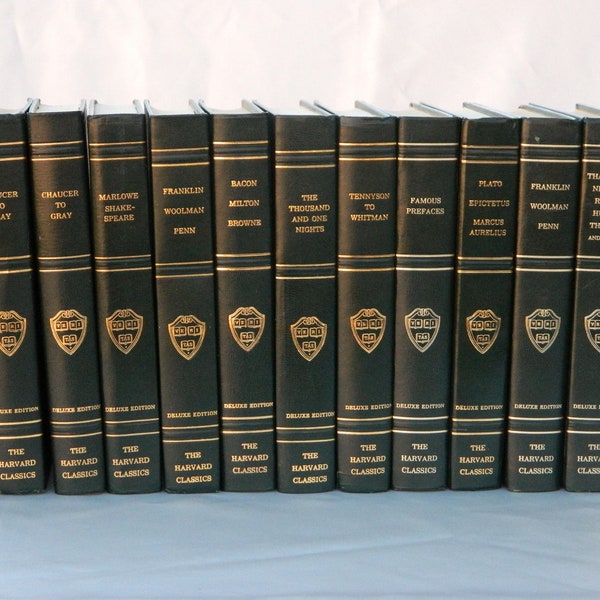 Harvard Classics Books - choose title: Cervantes, Dana, Franklin Woolman Penn; Vintage hardcovers