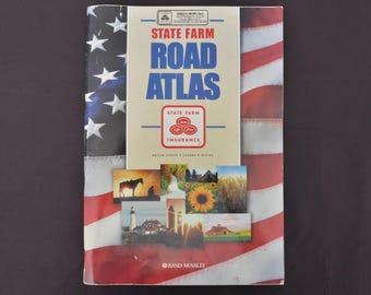 Rand McNally State Farm Road Atlas - North America circa 2000