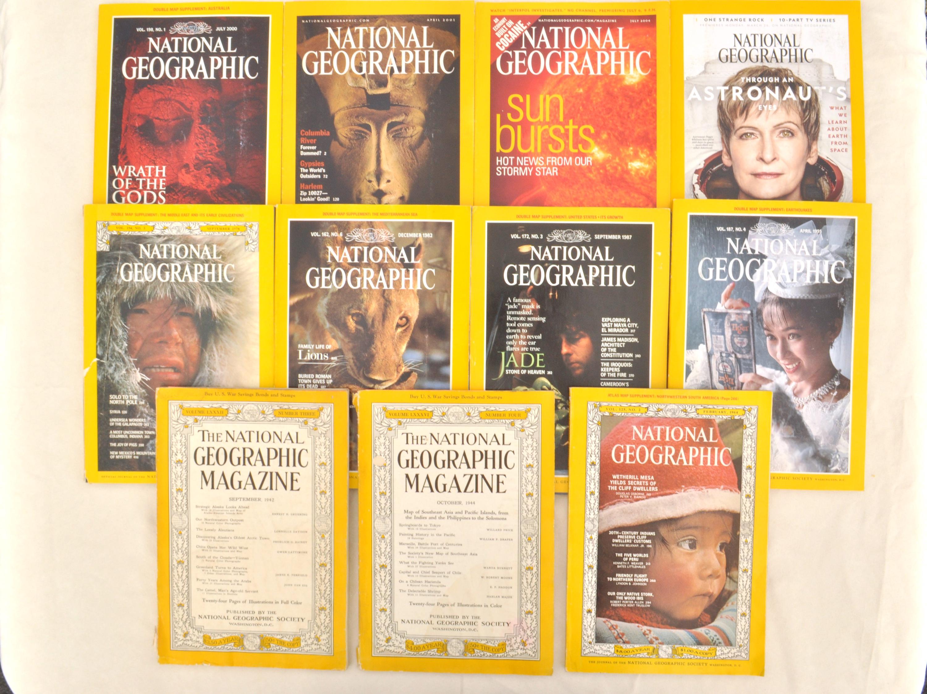 The National Geographic Magazine 1942年1月 NATIONAL GEOGRAPHIC MAGAZINE; VOLUME LXXXII, NUMBER 1; JULY