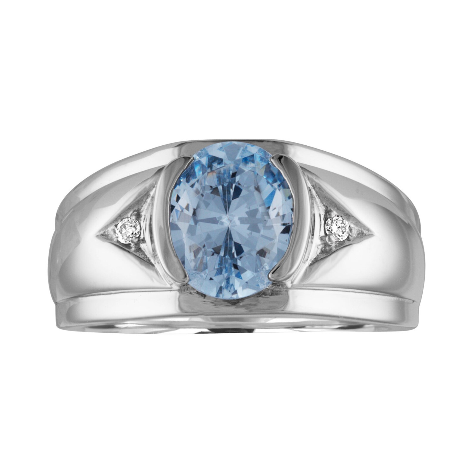 Aquamarine Ring Men's Aquamarine Ring 925 Sterling Etsy